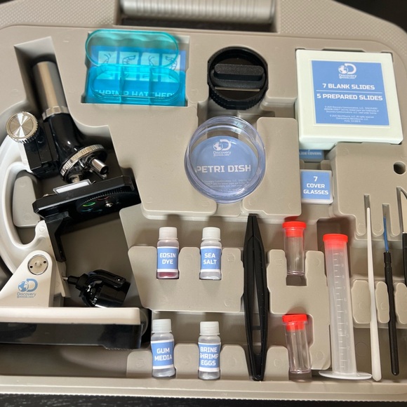 Discovery STEAM Microscope kids set. New Without Tags - Picture 2 of 5
